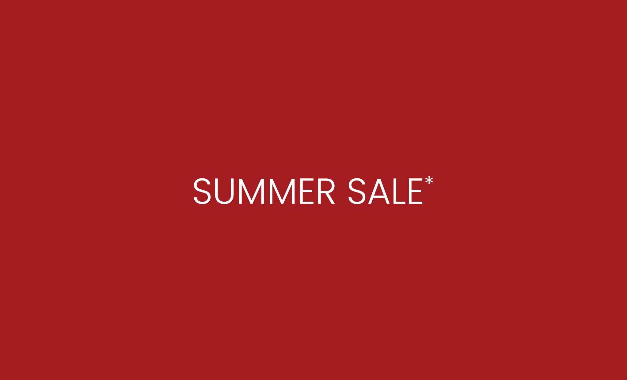 SUMMER SALE